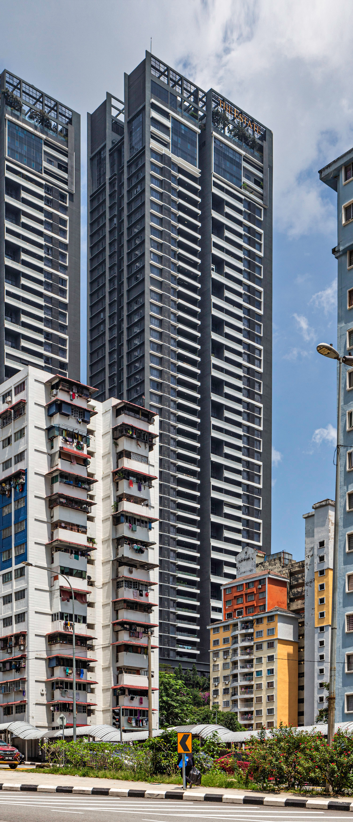 The Estate Tower 1, Kuala Lumpur - View from the northeast. © Mathias Beinling